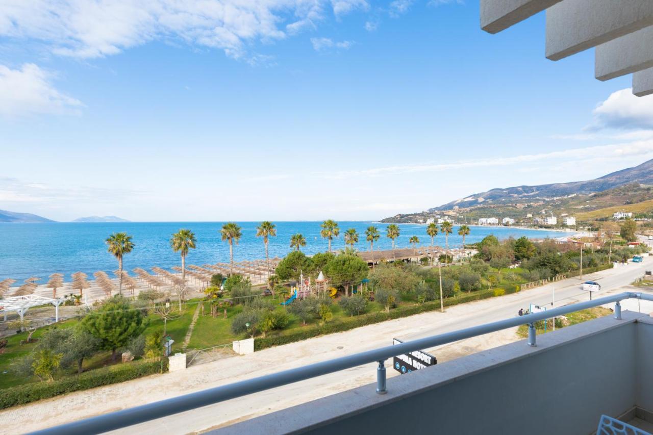 Seaview Apartments Vlore Bagian luar foto